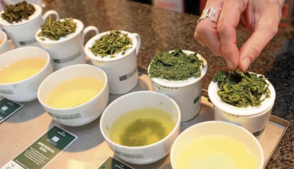 So unterschiedlich wie die Form der Blätter sind auch Aroma und Geschmack des Tees. Viele grüne Tees haben etwas Blumiges, erinnern an Maiglöckchen oder Jasmin. Fotos: Bulgrin