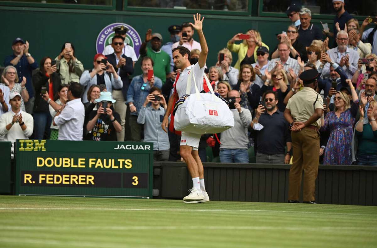 Tennis in Wimbledon: Roger Federer läuft die Zeit davon