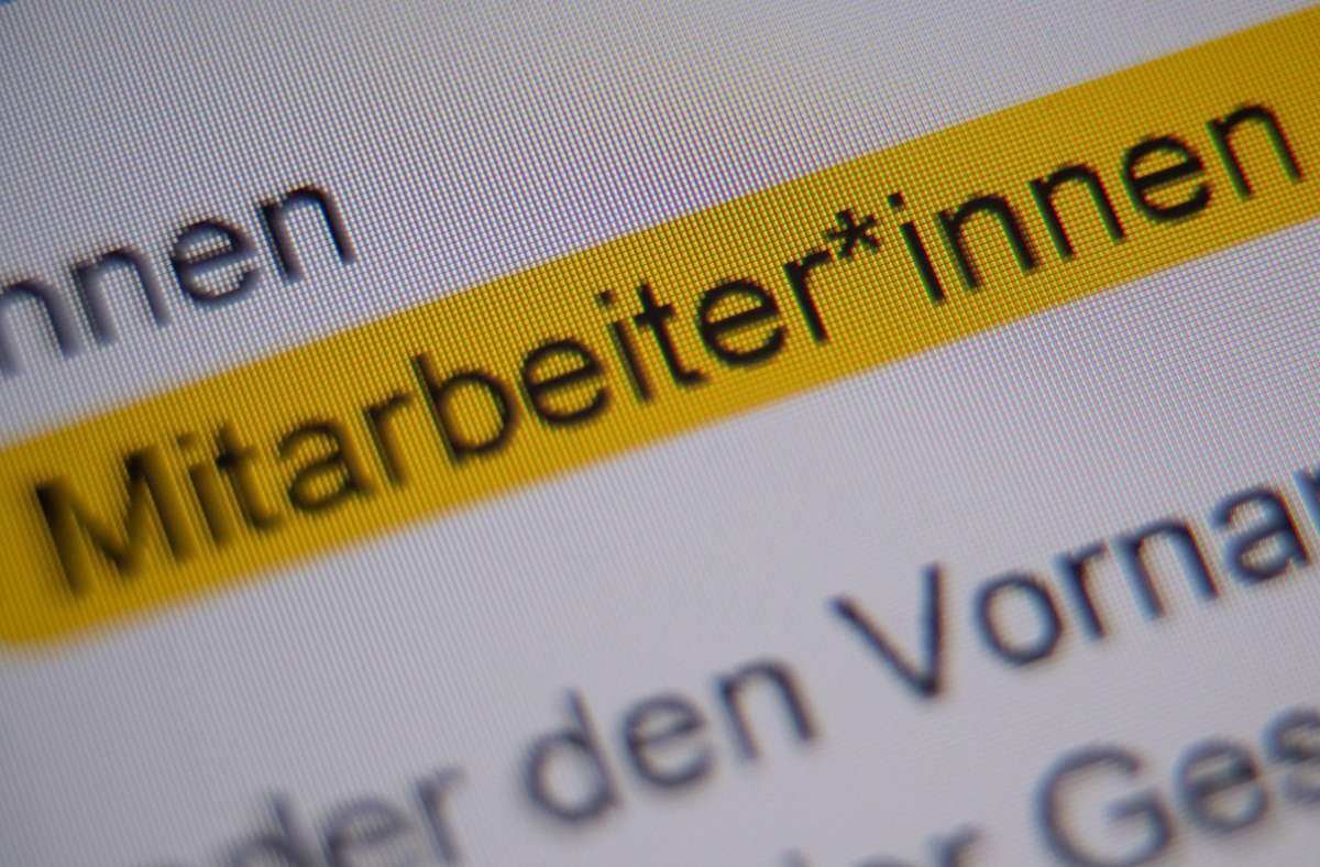 Rat der Rechtschreibung beschließt: Genderstern kommt vorerst nicht ins Regelwerk der deutschen Sprache