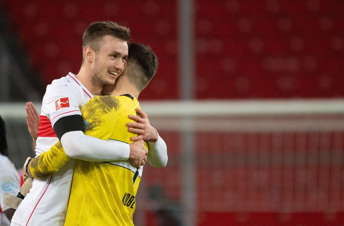 Sasa Kalajdzic vom VfB Stuttgart: Mit dieser Aussage verzückt der VfB-Torschütze das Netz