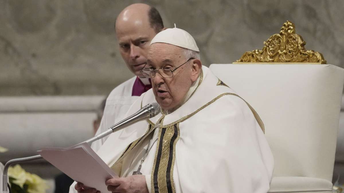 Christmette im Petersdom: „Unser Herz ist heute Abend in Bethlehem“ – Papst mahnt zu Frieden