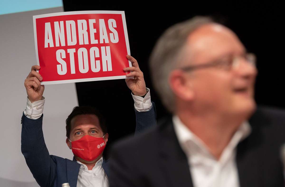Parteitag der Südwest-Genossen: 95 Prozent für SPD-Landeschef Stoch
