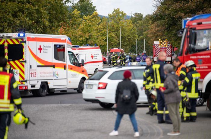 Vorfall in Hessen: 15 Verletzte durch versprühten Reizstoff in Schule