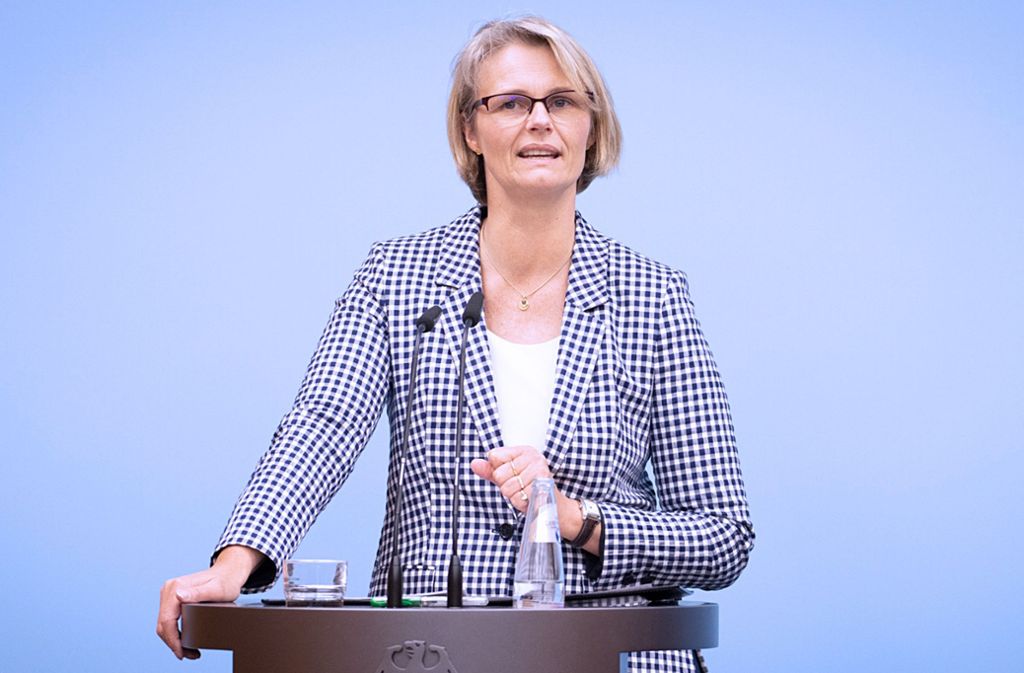 Bundesministerin Anja Karliczek steht in der Kritik Foto: obs/BMBF