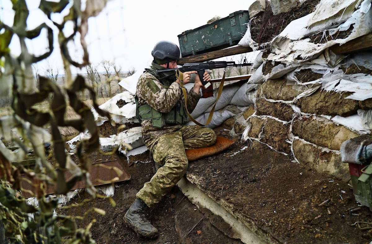 Konflikt Russland-Ukraine: Kriegsgetöse im Donbass