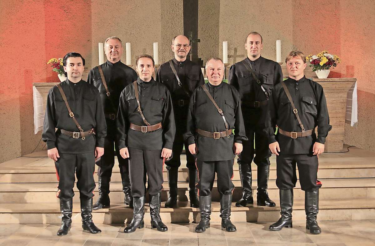 Konzerte in Böblingen und Calw: Kosaken-Chor streicht   russische Lieder aus dem Konzertprogramm
