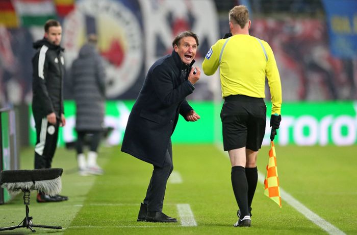 RB Leipzig gegen VfB Stuttgart: „Das ist Shit – aber wir müssen es akzeptieren“