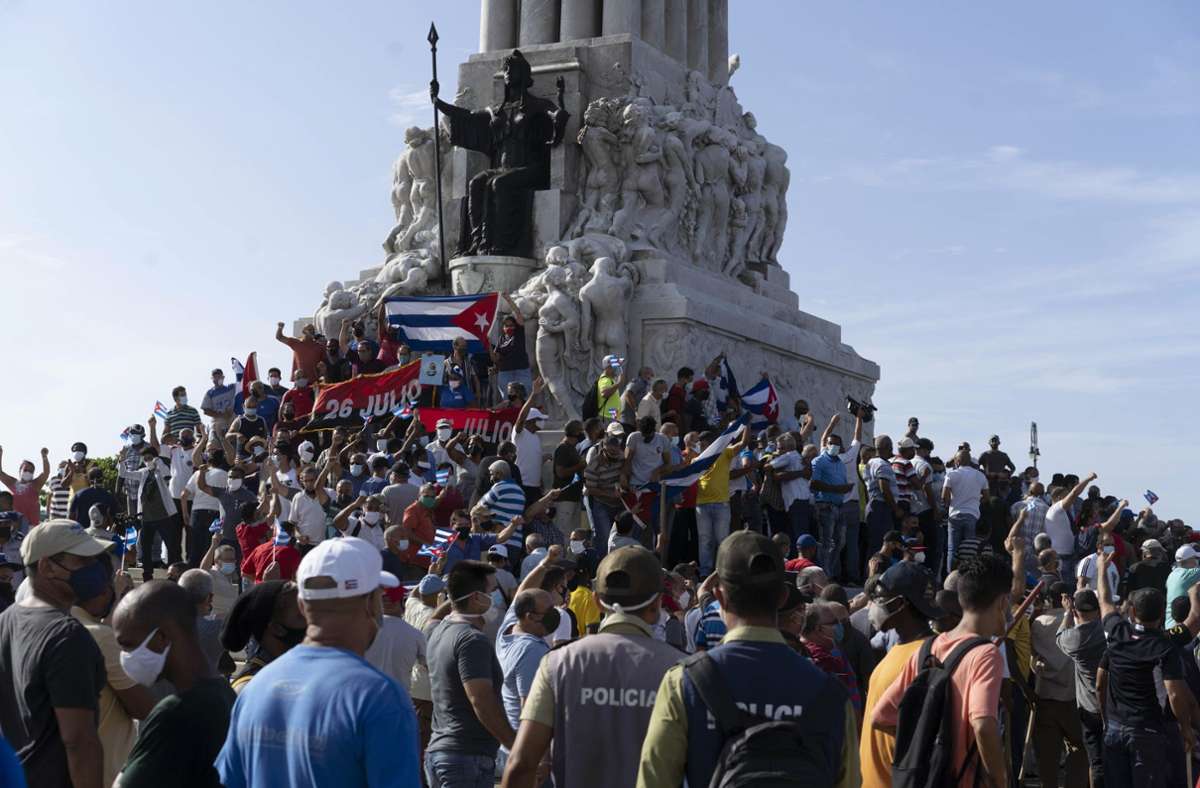 Proteste in Kuba: Wenn die Demo zur Mutprobe wird