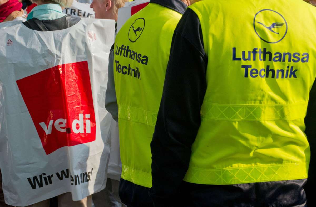 Lufthansa: Verdi ruft für  Mittwoch zum Warnstreik auf