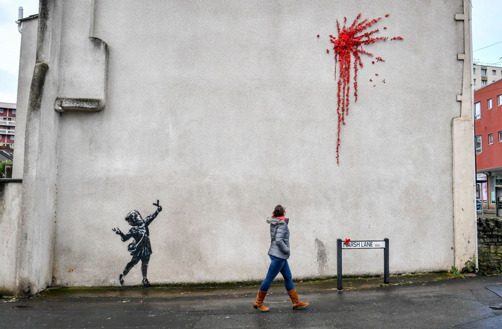 Banksy: Streetart-Künstler meldet sich aus dem Homeoffice