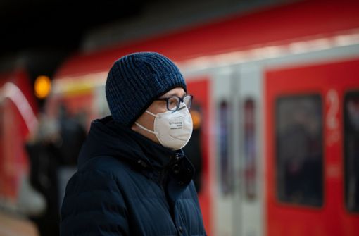 Maskenpflicht ja, künftig gilt in der S-Bahn auch die 3-G-Regel. Foto: dpa/Marijan Murat