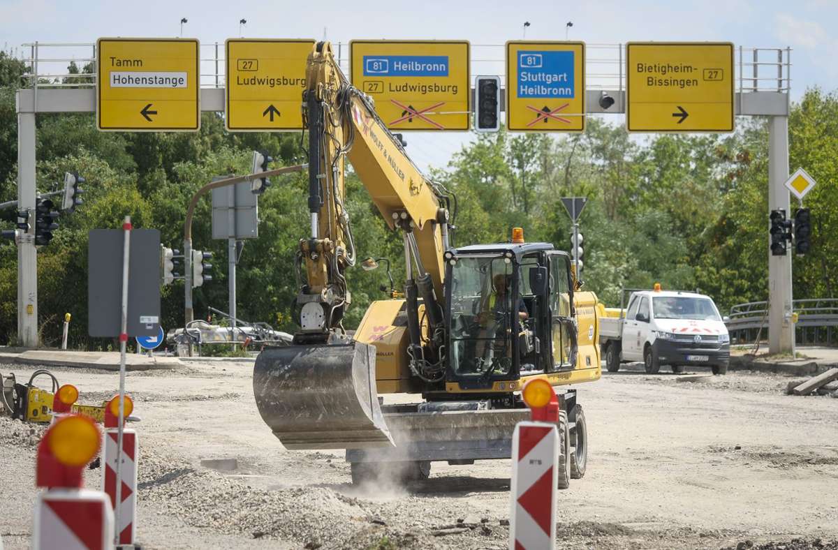 Neue Baustelle in Ludwigsburg: Droht rund ums Breuningerland wieder Verkehrschaos?
