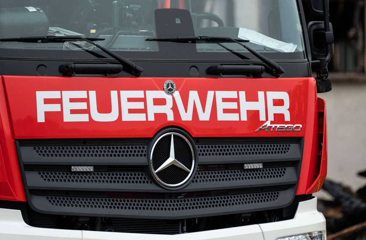 Garagenbrand in Steinenbronn: Feuer richtet 30 000 Euro Schaden an