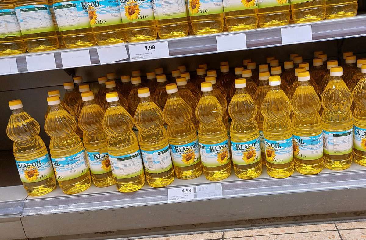 Umgang mit Mangel an Speiseöl in Stuttgart: Sonnenblumenöl um jeden Preis?