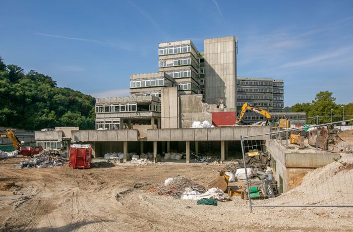 Landratsamt Esslingen: So läuft der Abriss