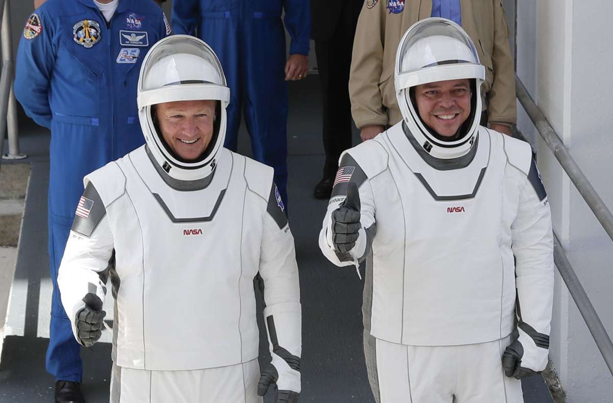 Raumfahrtunternehmen SpaceX: US-Astronauten nach historischer Mission zur ISS wieder auf Erde