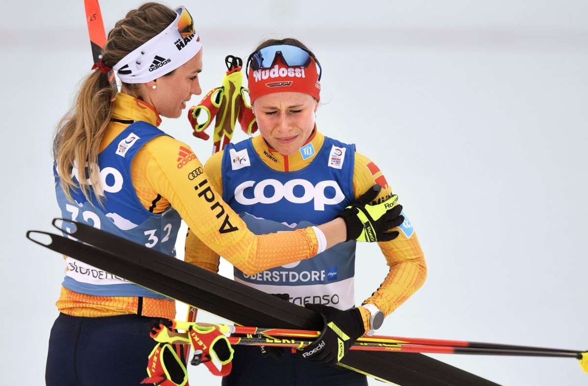 Nordische Ski-WM in Oberstdorf: Pleiten, Pech und Pannen der deutschen Langläufer