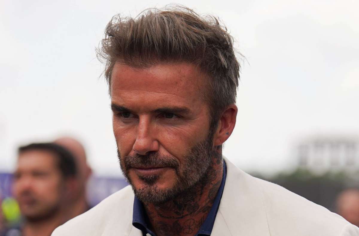 Ex-Fußballstar vor der Westminster Hall: Auch David Beckham steht für  Queen-Sarg in der Schlange
