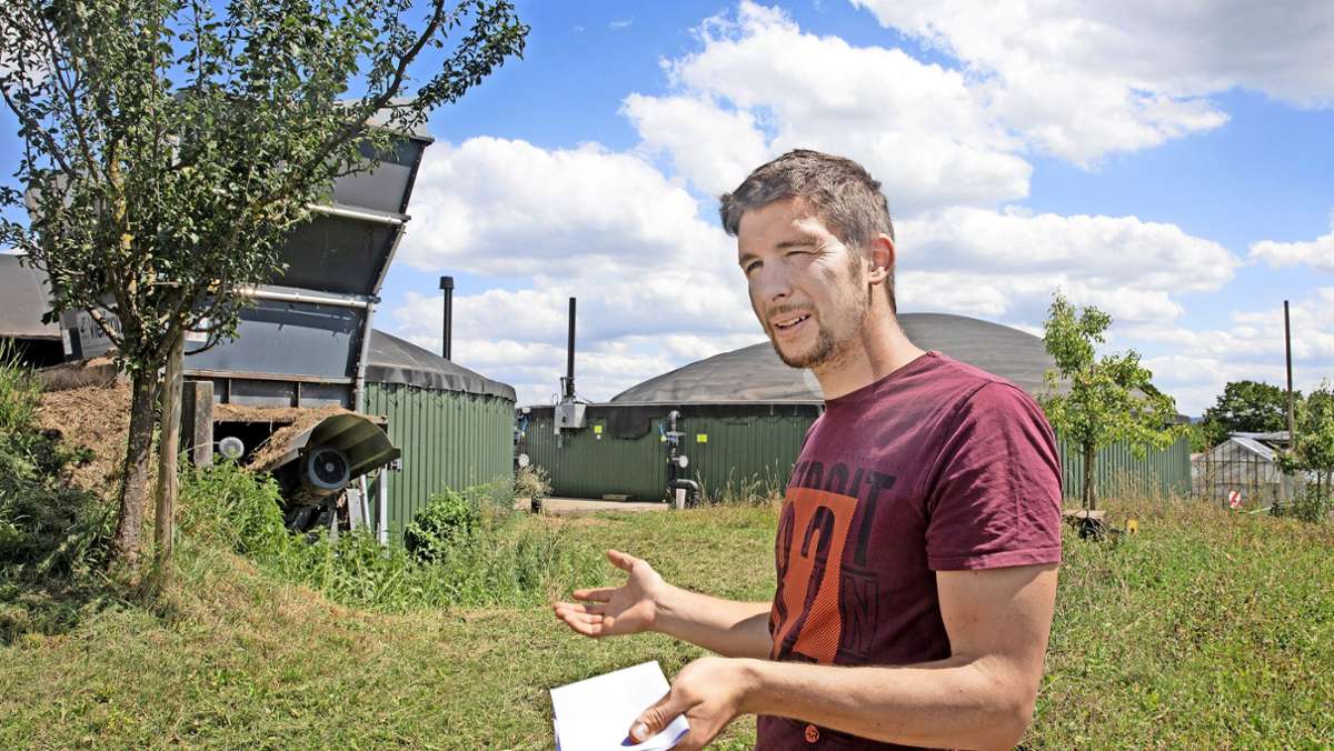 Landwirt aus Altdorf erklärt: Könnte Biogas die Energiekrise abmildern?
