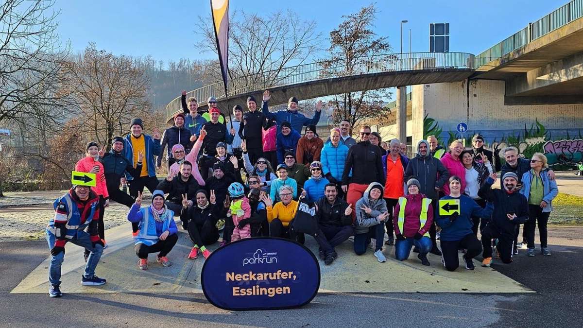 Fünf Jahre Neckarufer Parkrun in Esslingen: Sport ganz ohne Frust