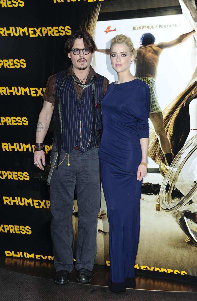 Depp und Heard lernten sich 2011 bei den Dreharbeiten zu „The Rhum Diary“ kennen.