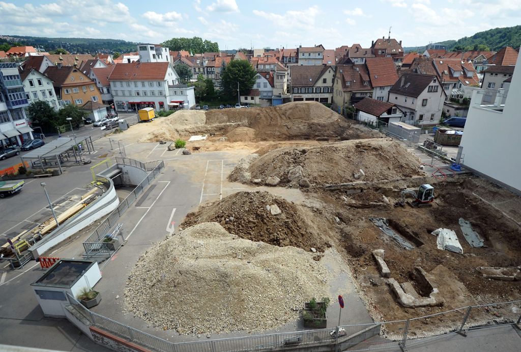 Archäologen freuen sich über neue Erkenntnisse in Esslingen: Spannende Funde auf dem Karstadt-Areal