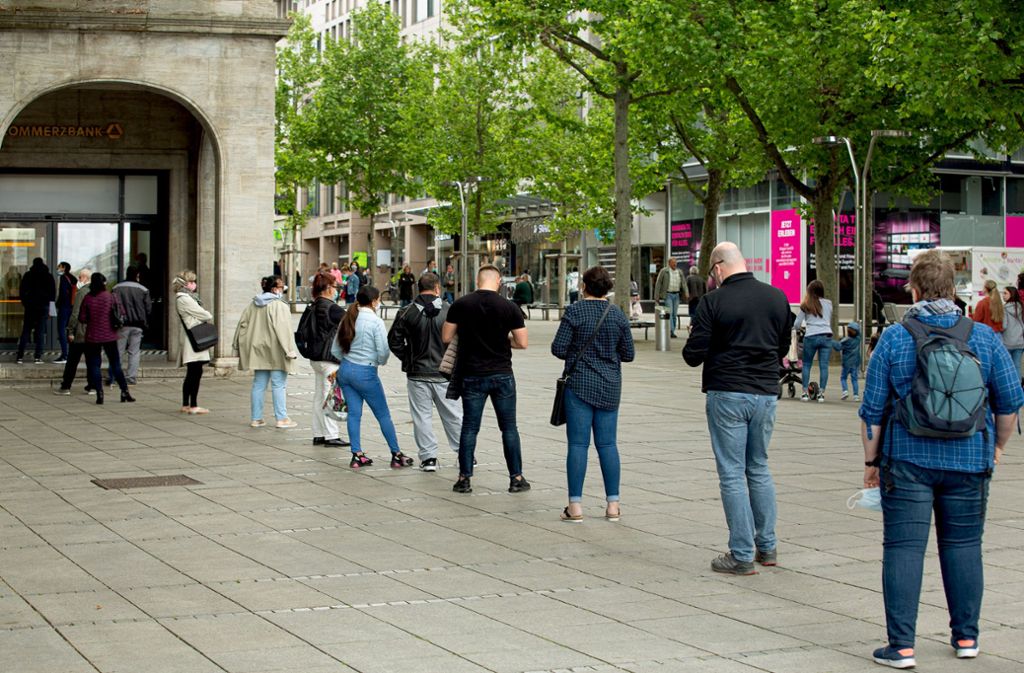 Coronavirus: Reaktionen des Stuttgarter Einzelhandels: Gebremste Freude trotz offener Läden