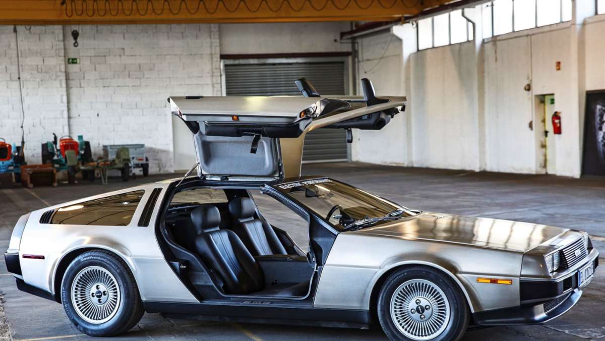 Auto aus „Zurück in die Zukunft“: Neckartailfinger macht DeLorean zum  Elektroflitzer - Kreis - Esslinger Zeitung