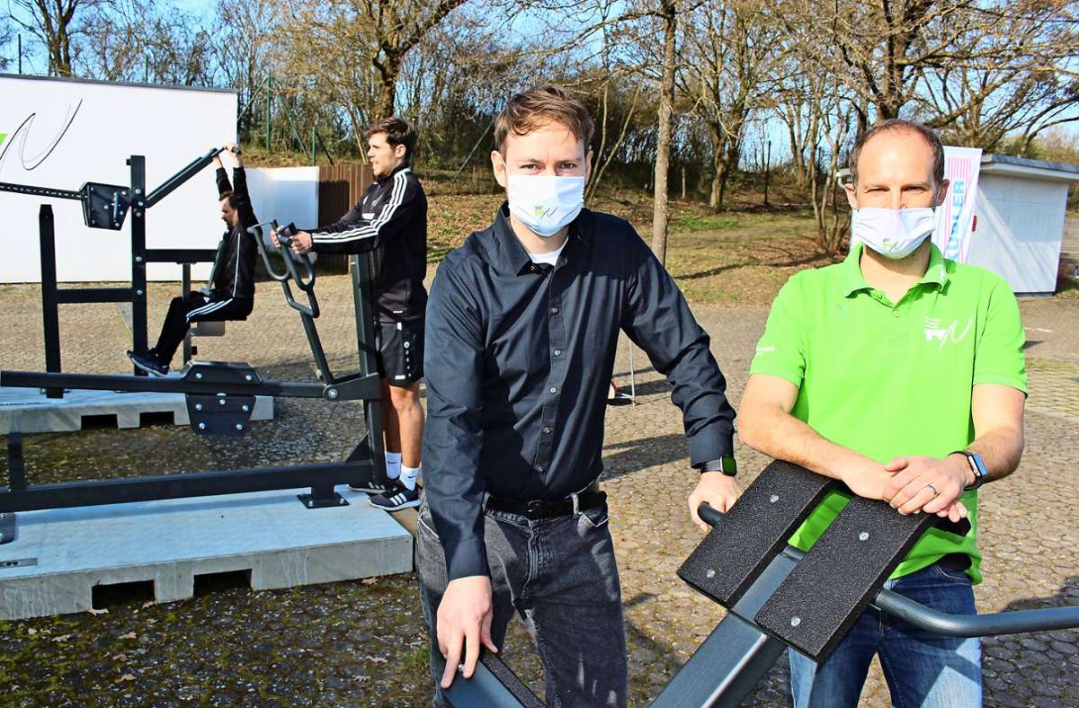 Outdoor-Fitnesspark in Nellingen: Ein Ort zum Pumpen unter freiem Himmel