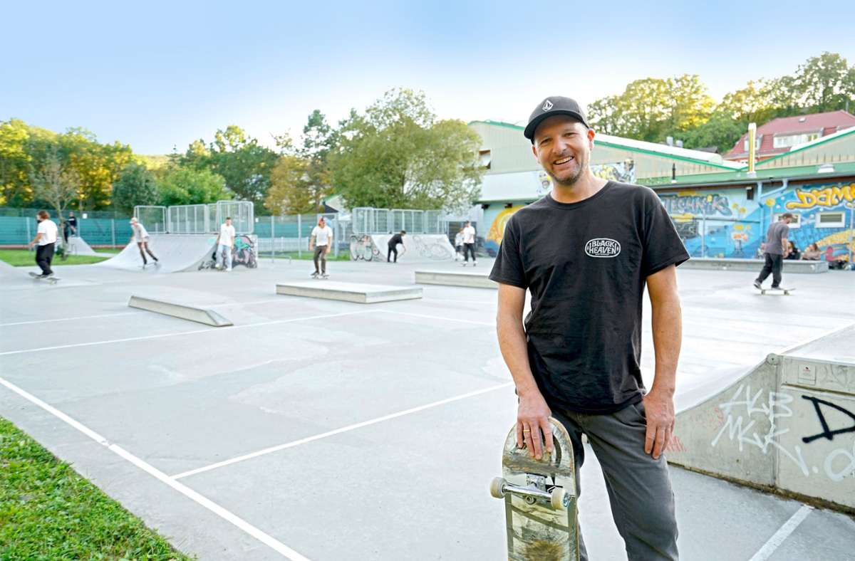 Skatepark in Stuttgart-Botnang: Ein Trinkbrunnen zum Zehnjährigen