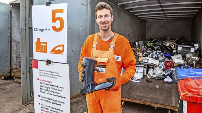 Gefährlicher Elektroschrott: Ein Müllwerker erklärt, worauf es bei der Entsorgung ankommt