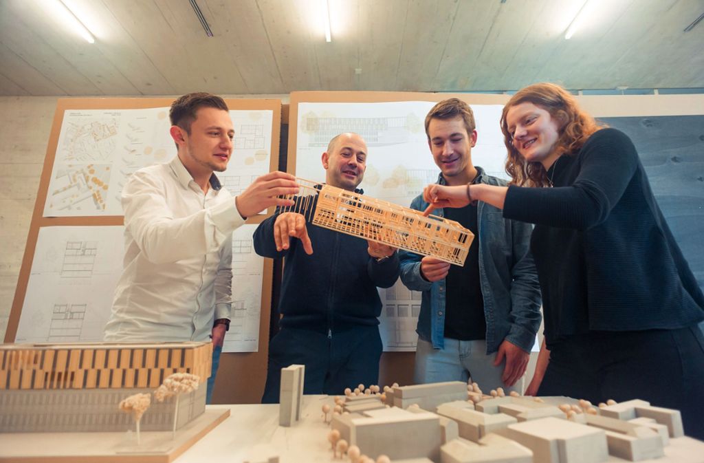Stuttgarter Architekturstudenten: Stuttgarter Studenten planen nachhaltig