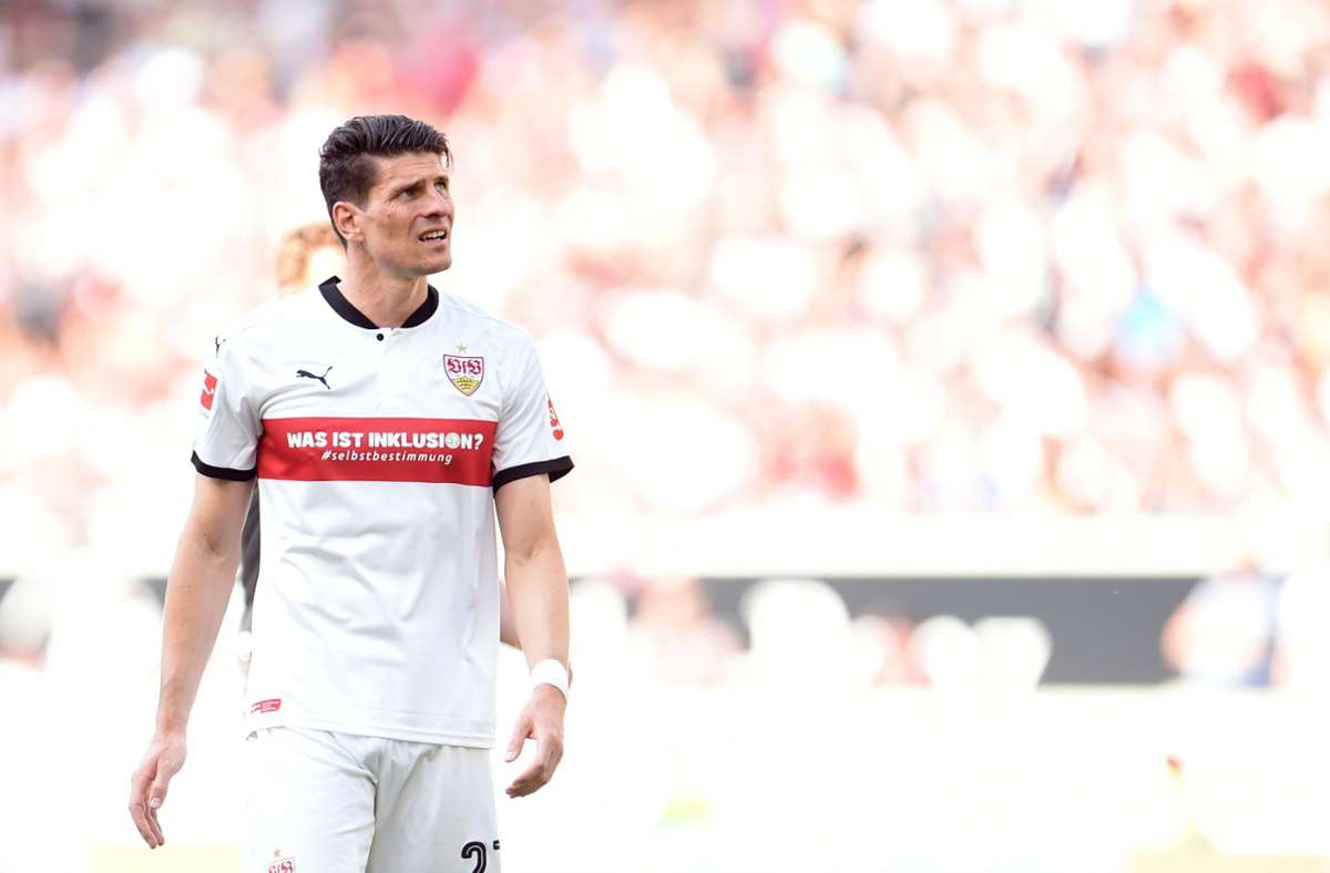 Mario Gomez  hat seine Karriere beim VfB Stuttgart beendet. An diesem Freitag feiert Gomez Geburtstag – Zeit, seine Laufbahn noch einmal Revue passieren zu lassen. Foto: dpa/Andreas Gebert