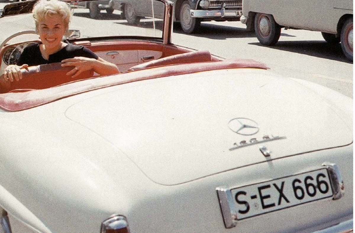 Stuttgart-Album  zum Jubiläum der SWR Big Band: Warum Bibi Johns  in den 1950ern  Mercedes mit „S-EX 666“ fuhr