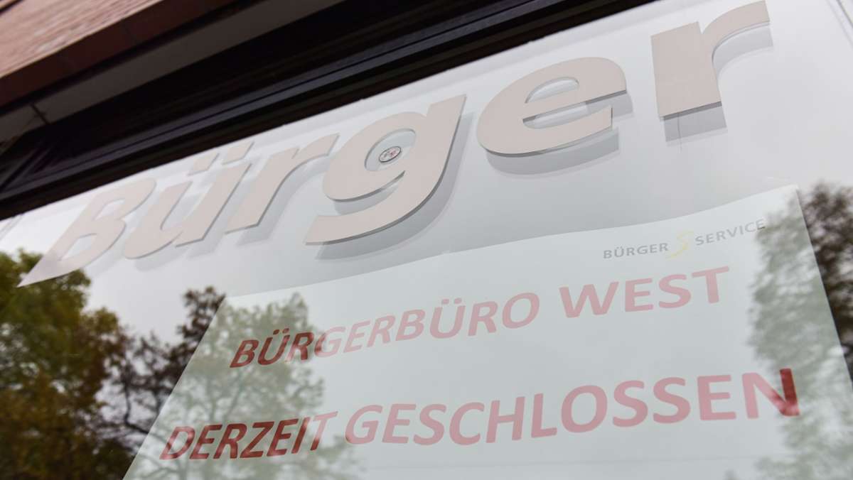 Geschlossenes Bürgerbüro Stuttgart-West: Nopper verärgert über   Aras