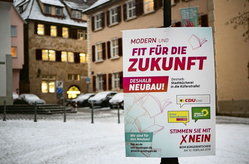 CDU, Grüne und FDP schlagen eher ruhige Töne an: Bücherei-Neubau: Vertrauen auf Argumente