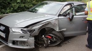 75 000 Euro Schaden  bei Unfall
