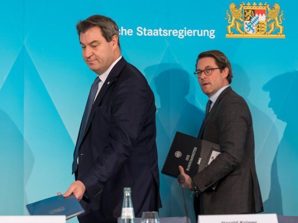 Umfrage-Schlusslicht Scheuer: Söder ist offen für Austausch der CSU-Bundesminister