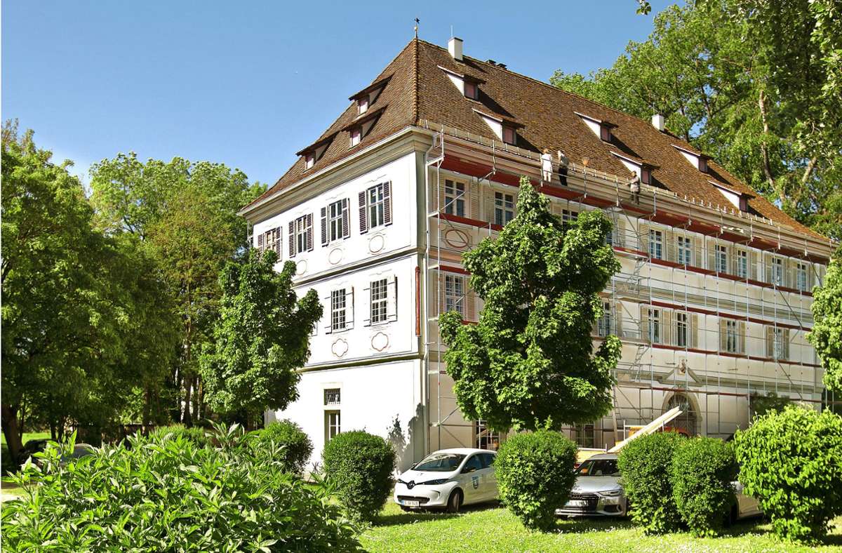 Öffentliche Räume des  Köngener Schlosses werden für Familienfeiern vermietet. Foto: Horst Rudel