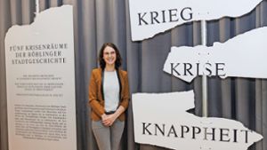 Ausstellung über historische Krisenzeiten in Böblingen
