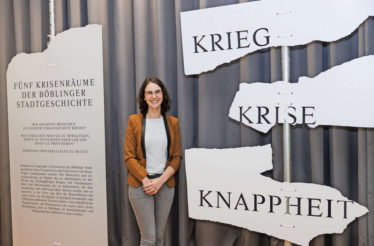 Lea Wegner präsentiert ihre erste Ausstellung im Bauernkriegsmuseum.