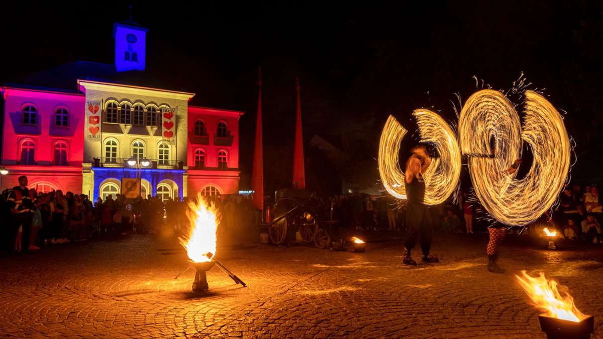 Event-Wochenende in der Sindelfinger Innenstadt: Feuerabend und Mittelaltermarkt in der Stadtmitte