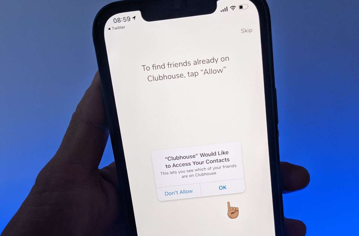 Einladungen zur Audio-App: Clubhouse will nicht mehr das komplette Adressbuch ausspähen