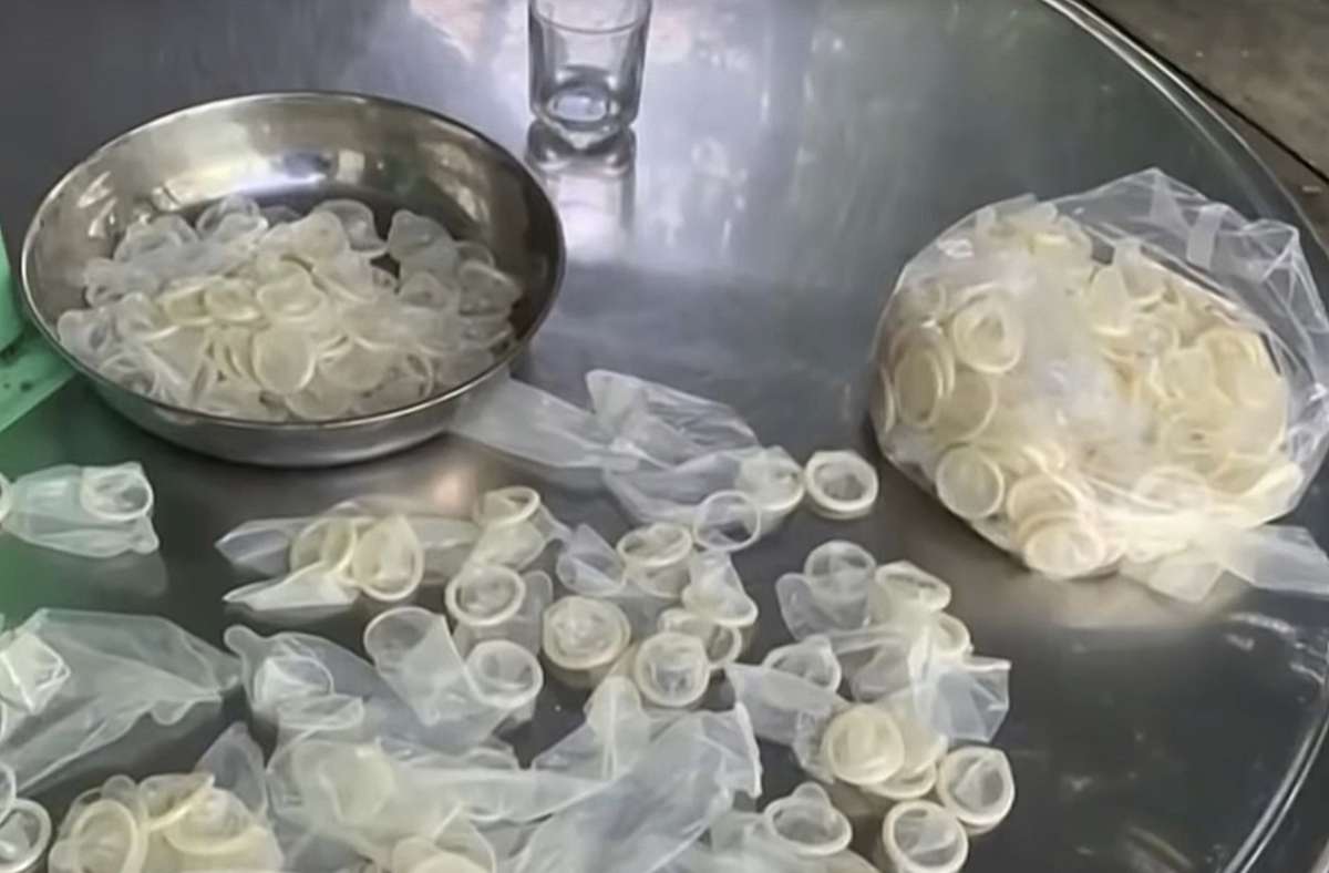 In Vietnam: Benutzte Kondome sollten als neu verkauft werden
