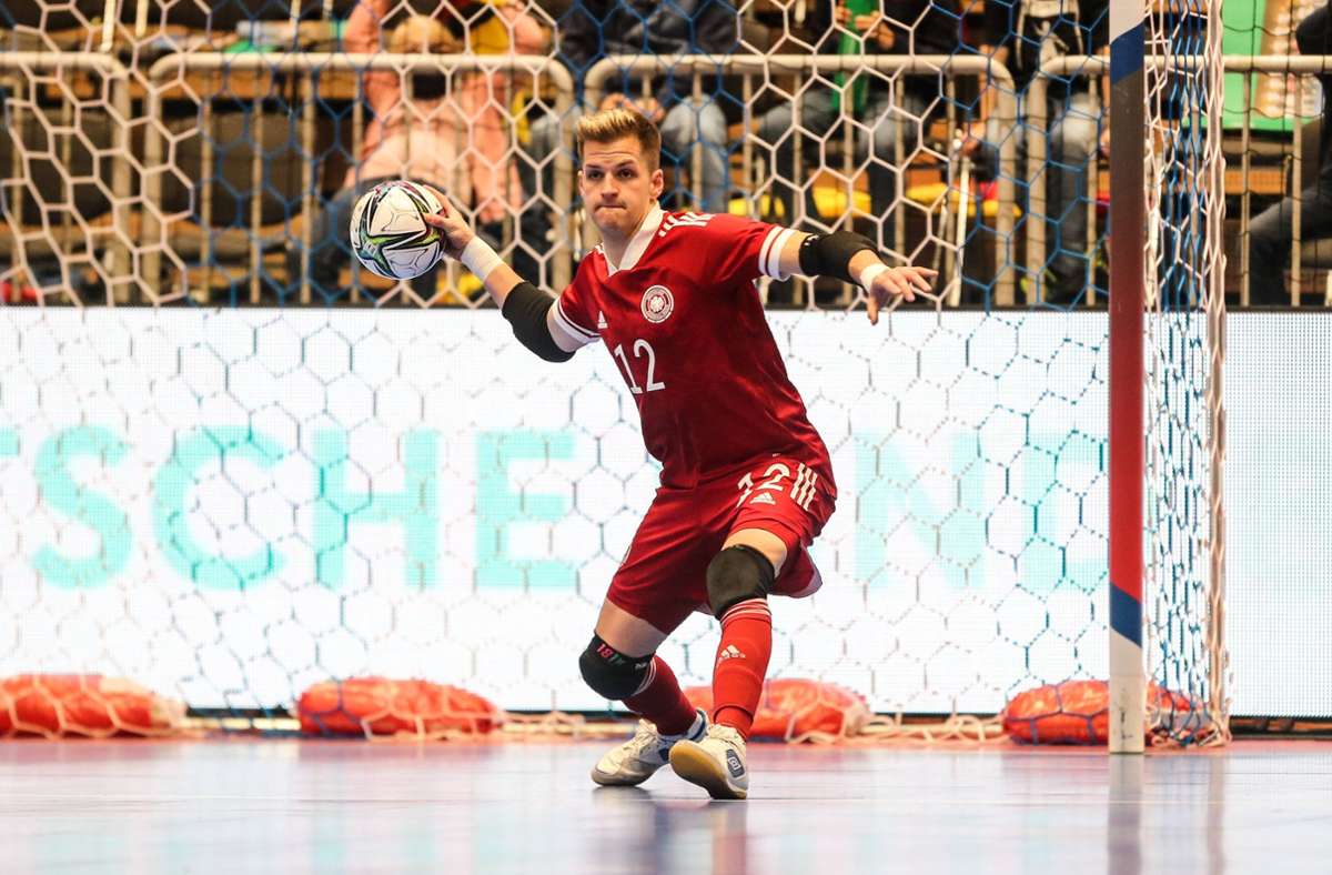 Philipp Pless vom TSV Weilimdorf: Steile  Futsal-Karriere  – vom Anfänger zum Nationaltorwart