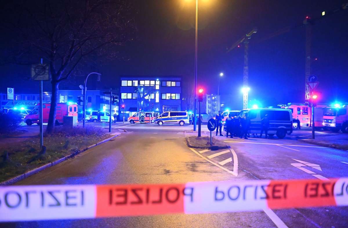 Polizeieinsatz am Donnerstagabend in Hamburg