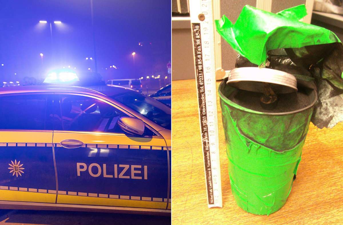 Baden-Baden: Riesen-Böller beschäftigt die Polizei