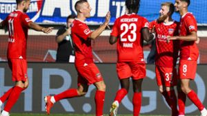 1. FC Heidenheim feiert ersten Erstliga-Sieg – 4:2 gegen Bremen