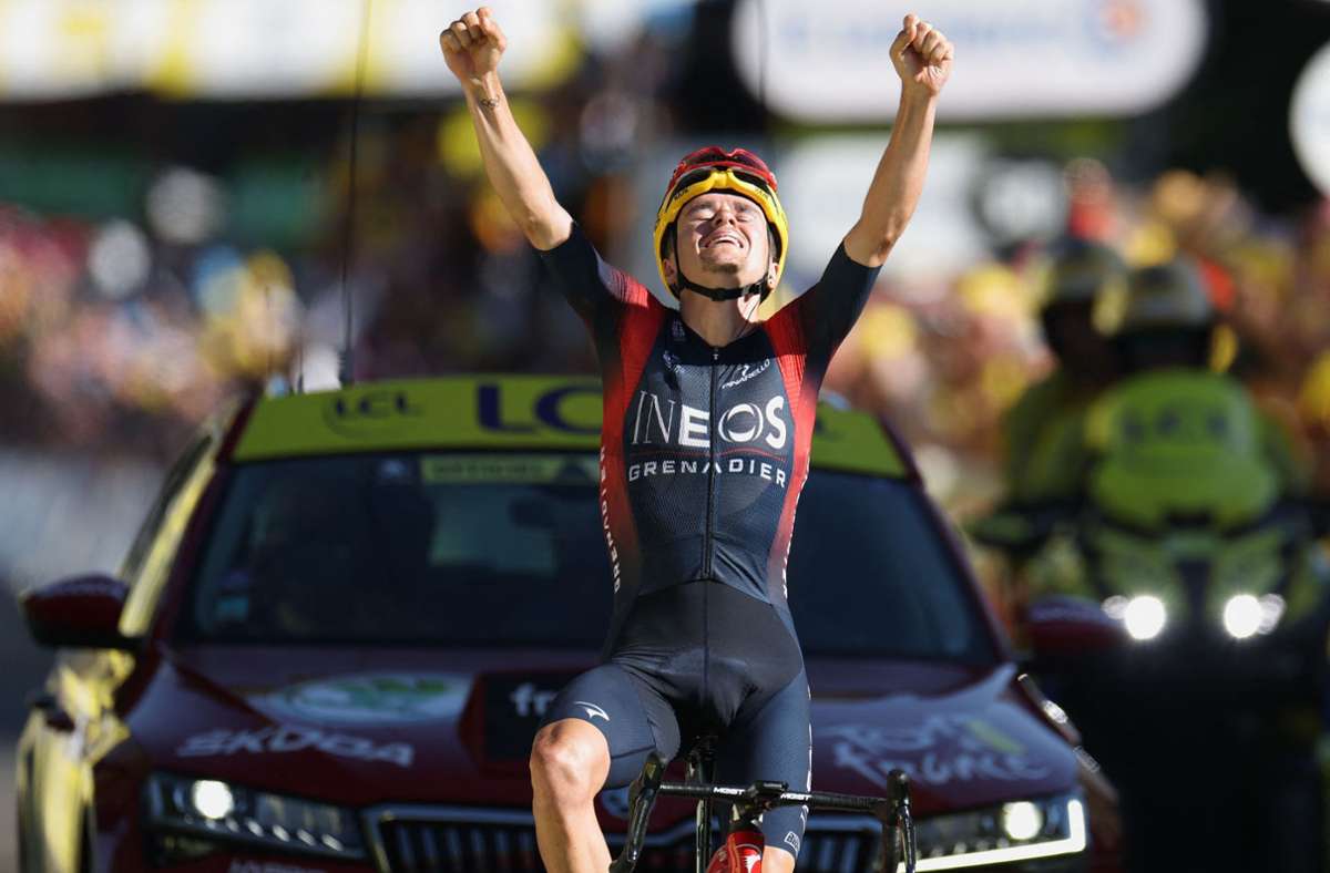 Tour de France: Thomas Pidcock gewinnt Königsetappe in Alpe d’Huez