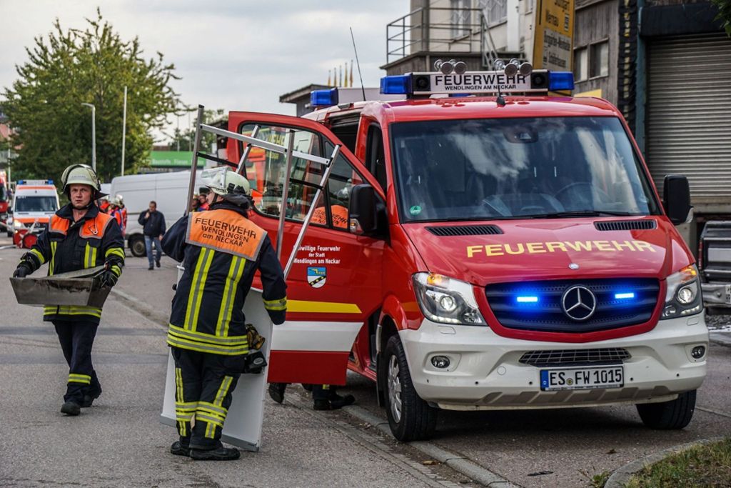 12.07.2019: Wegen eines technischen Defekts kam es am Freitagmorgen zu einem Brand in einer Aluminium Gießerei in Wendlingen.